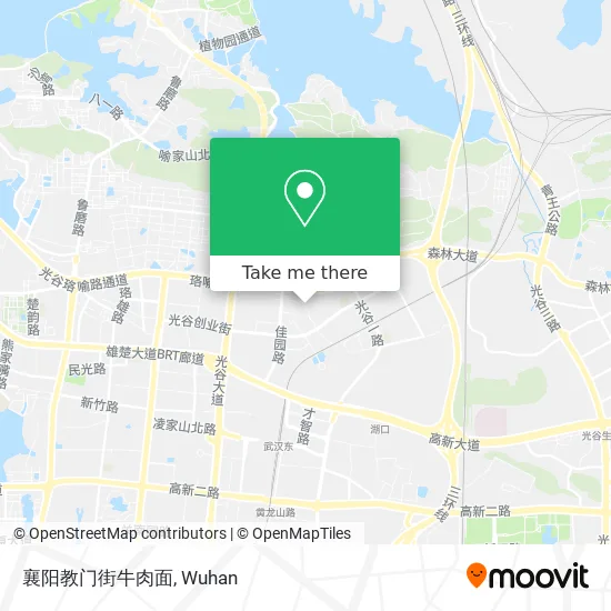 襄阳教门街牛肉面 map
