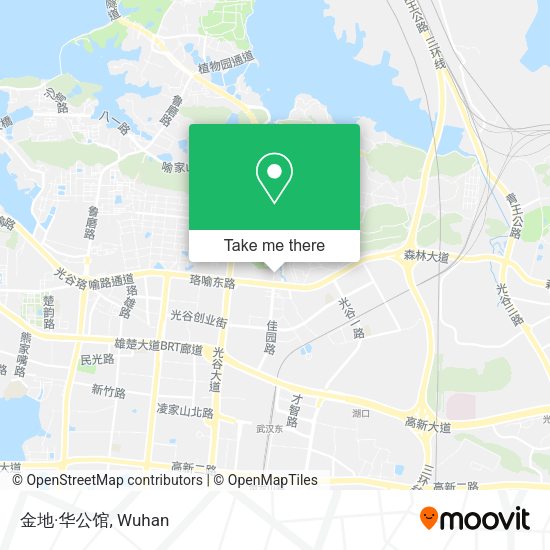 金地·华公馆 map