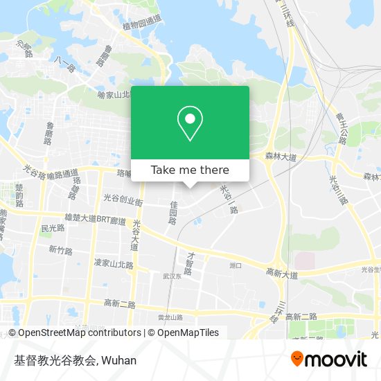 基督教光谷教会 map