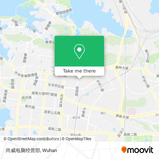 尚威电脑经营部 map