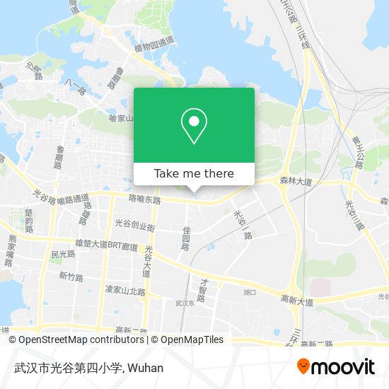 武汉市光谷第四小学 map