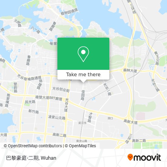 巴黎豪庭-二期 map