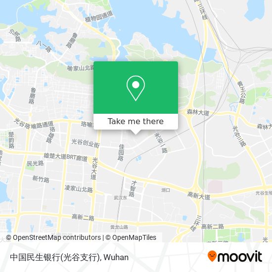 中国民生银行(光谷支行) map