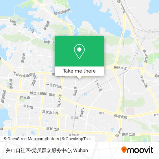关山口社区-党员群众服务中心 map