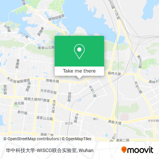 华中科技大学-WISCO联合实验室 map