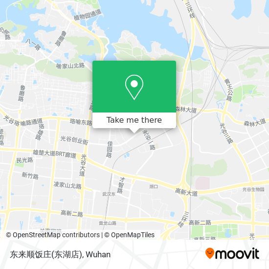 东来顺饭庄(东湖店) map