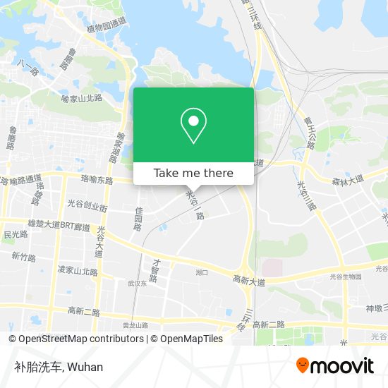 补胎洗车 map