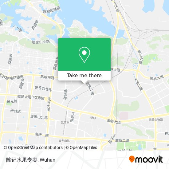 陈记水果专卖 map