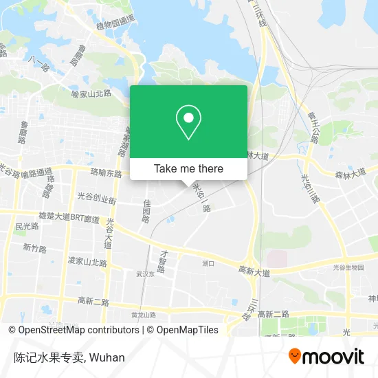陈记水果专卖 map