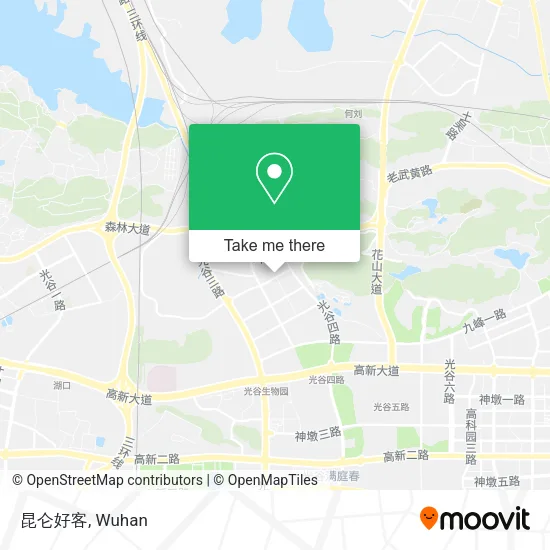 昆仑好客 map