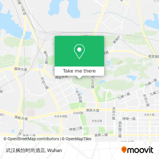 武汉枫怡时尚酒店 map