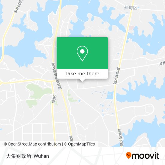 大集财政所 map