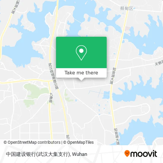 中国建设银行(武汉大集支行) map