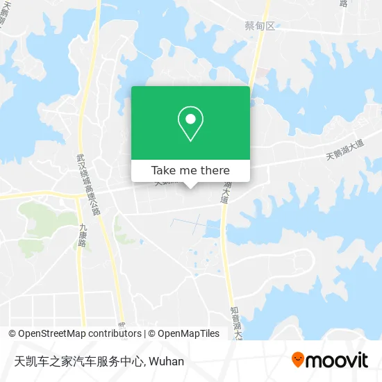 天凯车之家汽车服务中心 map