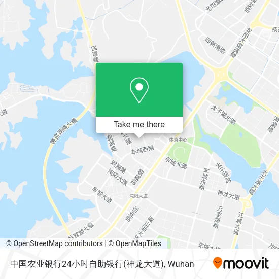 中国农业银行24小时自助银行(神龙大道) map