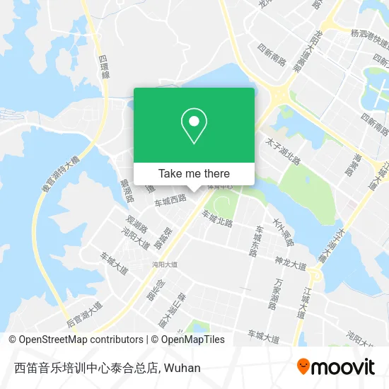西笛音乐培训中心泰合总店 map