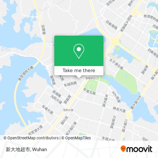 新大地超市 map