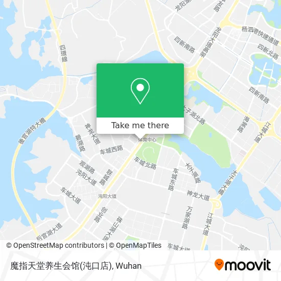 魔指天堂养生会馆(沌口店) map
