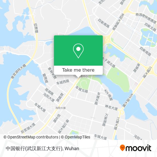 中国银行(武汉新江大支行) map