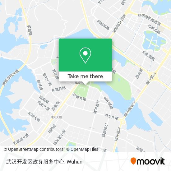 武汉开发区政务服务中心 map