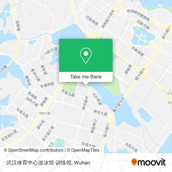 武汉体育中心游泳馆-训练馆 map