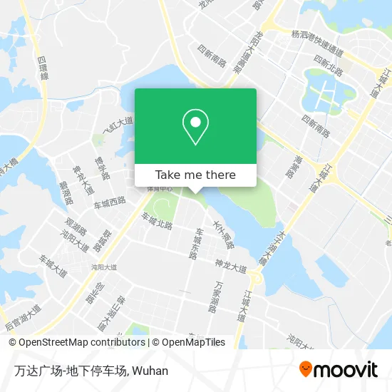 万达广场-地下停车场 map