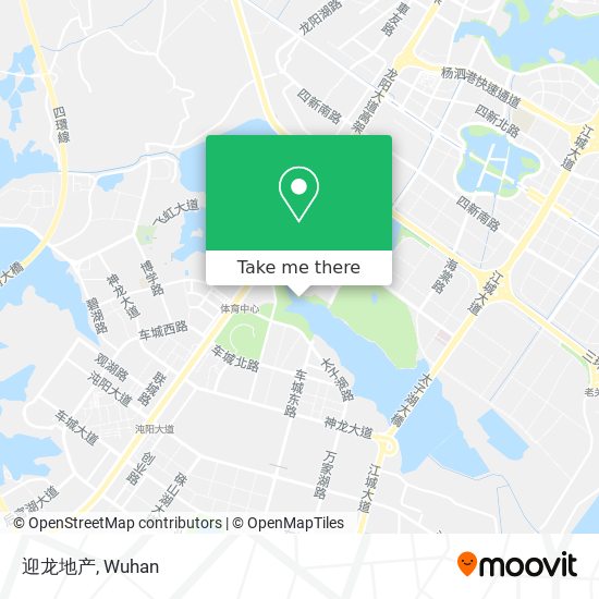 迎龙地产 map