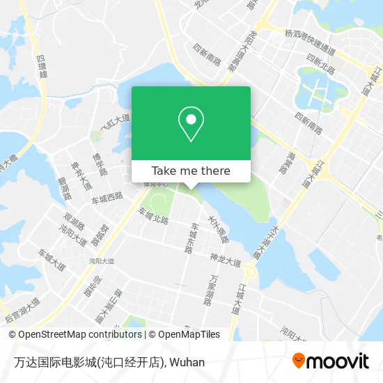 万达国际电影城(沌口经开店) map