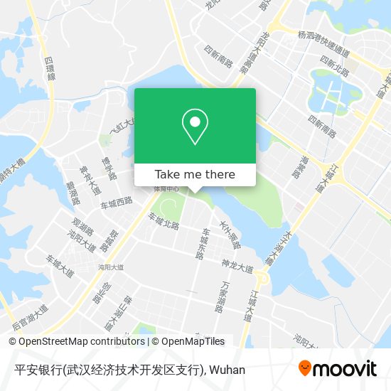 平安银行(武汉经济技术开发区支行) map