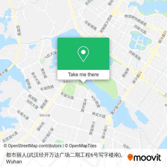 都市丽人(武汉经开万达广场二期工程6号写字楼南) map