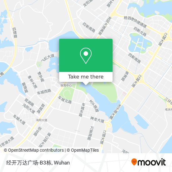 经开万达广场-B3栋 map