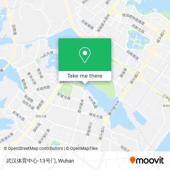 武汉体育中心-13号门 map