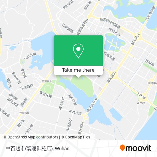 中百超市(观澜御苑店) map