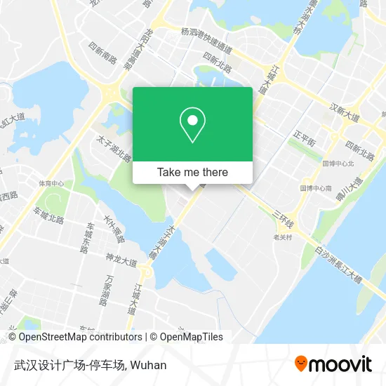 武汉设计广场-停车场 map
