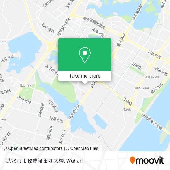 武汉市市政建设集团大楼 map
