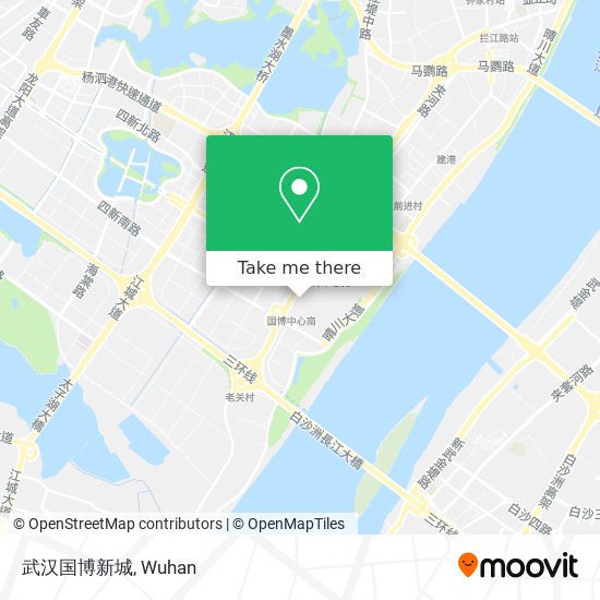 武汉国博新城 map