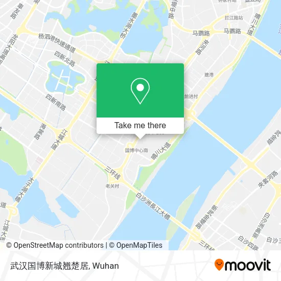 武汉国博新城翘楚居 map