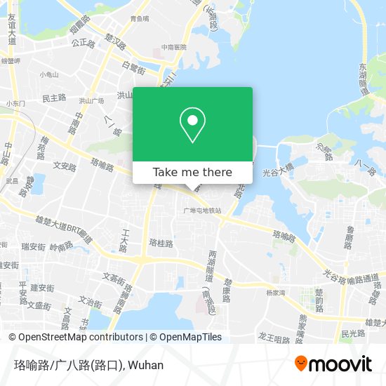 珞喻路/广八路(路口) map