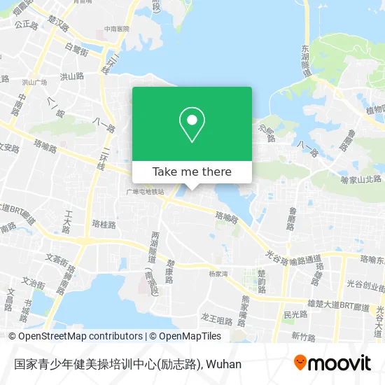 国家青少年健美操培训中心(励志路) map