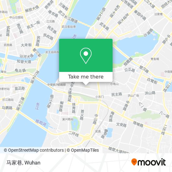 马家巷 map