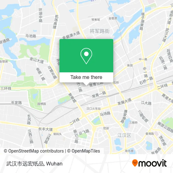 武汉市远宏纸品 map