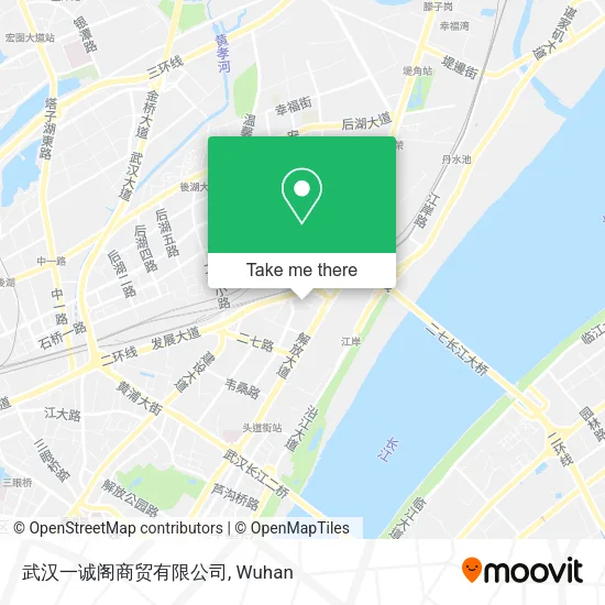 武汉一诚阁商贸有限公司 map