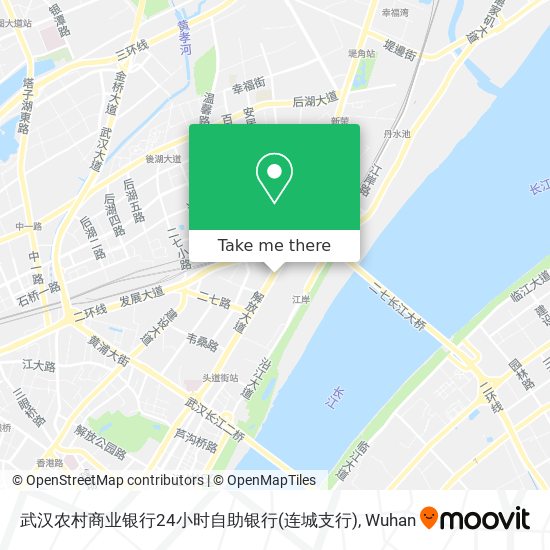 武汉农村商业银行24小时自助银行(连城支行) map