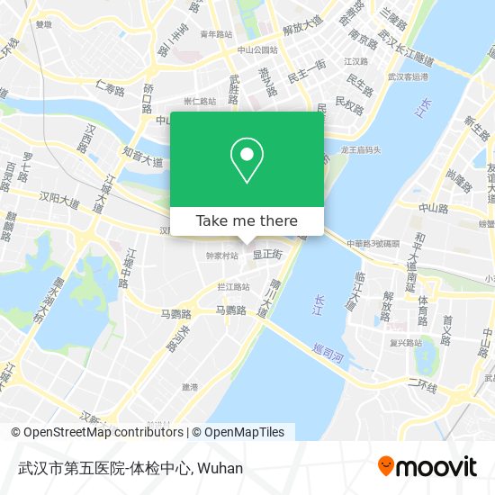 武汉市第五医院-体检中心 map