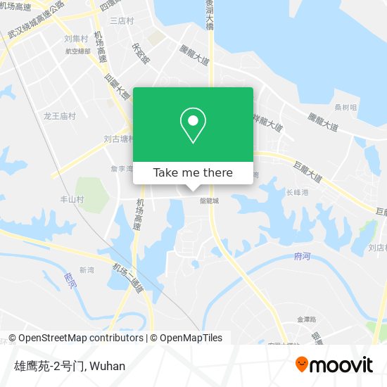 雄鹰苑-2号门 map
