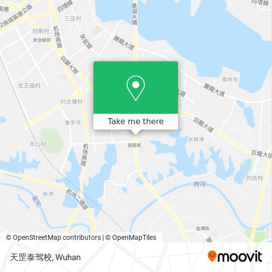 天罡泰驾校 map