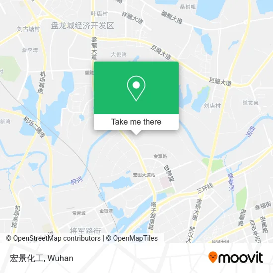 宏景化工 map