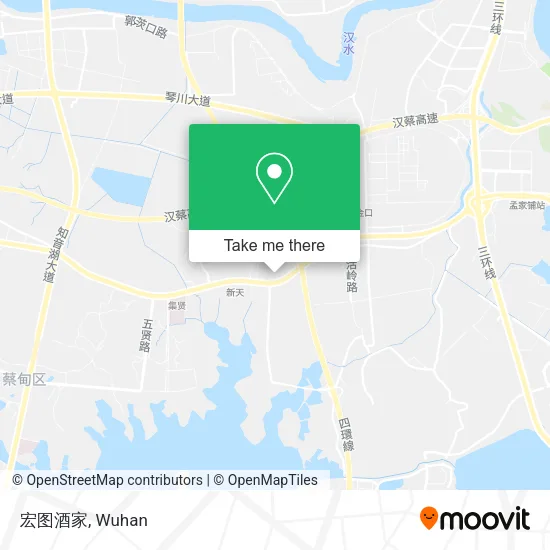 宏图酒家 map