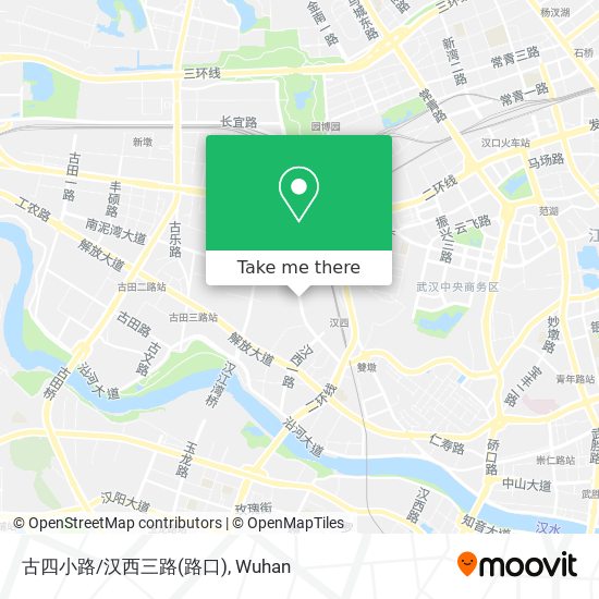 古四小路/汉西三路(路口) map