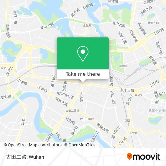 古田二路 map